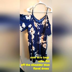 Off the shoulder dress